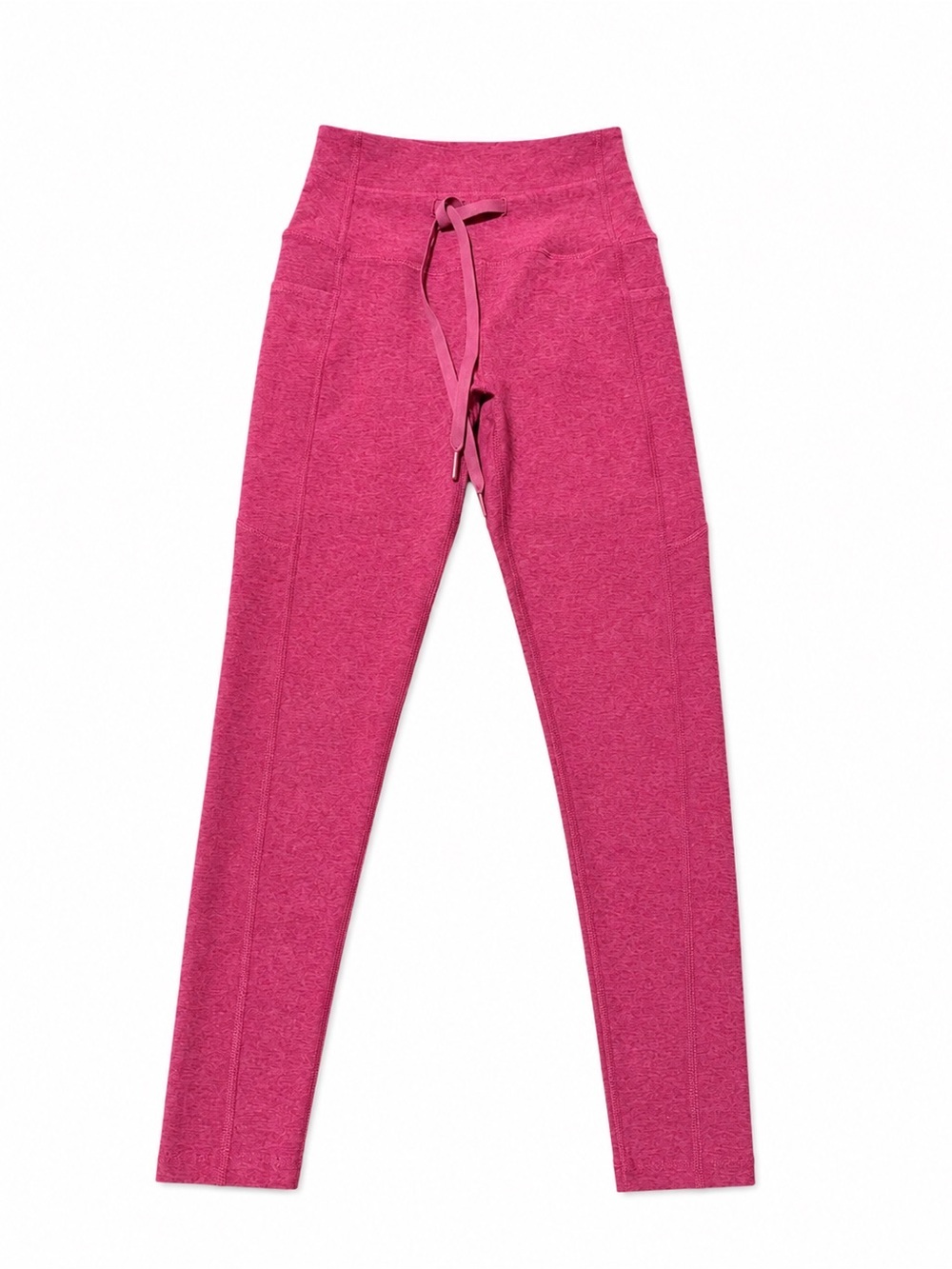 Beyond Yoga Spacedye Go Pocket Midi Leggings dark pink heathered small